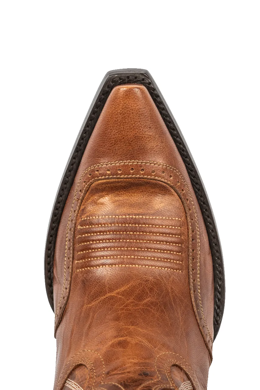 Double D by Old Gringo Longhorn Cowgirl Boots - Brown sold by Pinto Ranch product image thumbnail 5