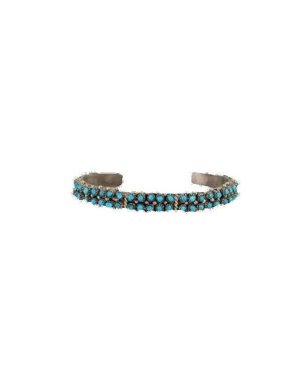 Sleeping Beauty Turquoise Cuff Bracelet sold by Pinto Ranch