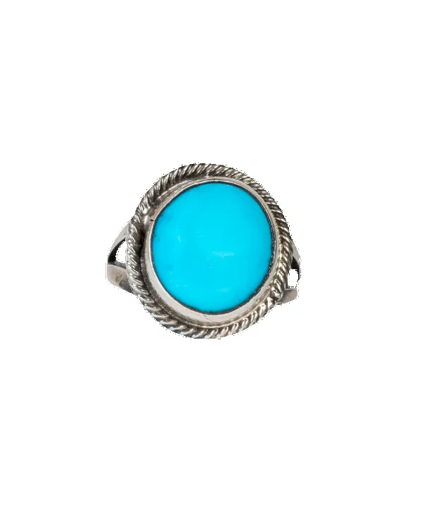 Navajo Turquoise Ring sold by Pinto Ranch