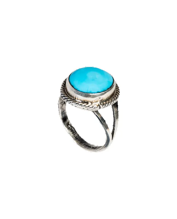 Navajo Turquoise Ring sold by Pinto Ranch product image thumbnail 2