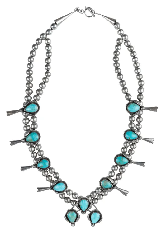 Multi-Turquoise Stone Necklace sold by Pinto Ranch
