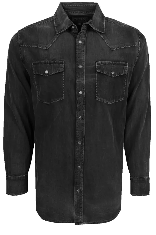 Madison Creek Branson Whipstitch Denim Shirt sold by Pinto Ranch