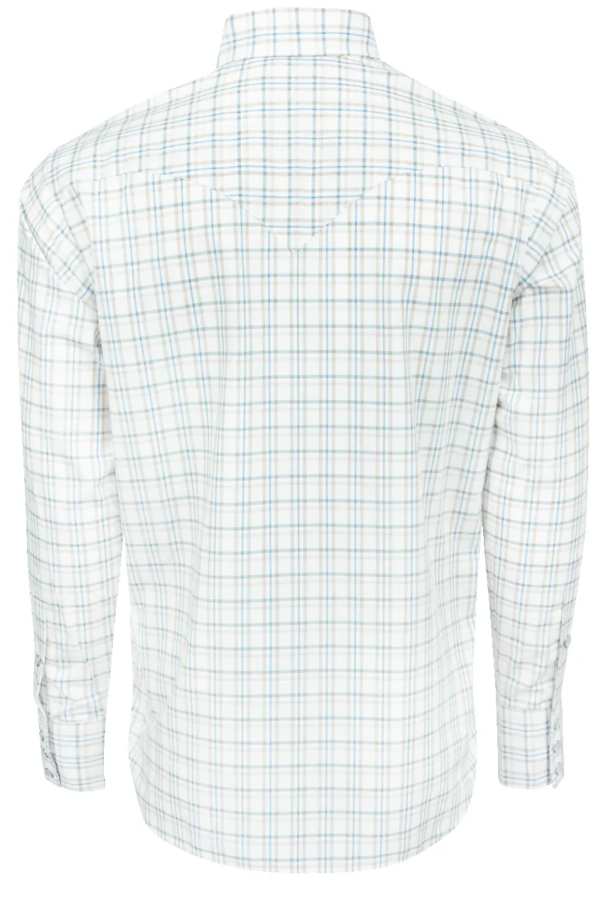 Lyle Lovett for Hamilton Snap Front Shirt - Multi Plaid sold by Pinto Ranch product image thumbnail 2