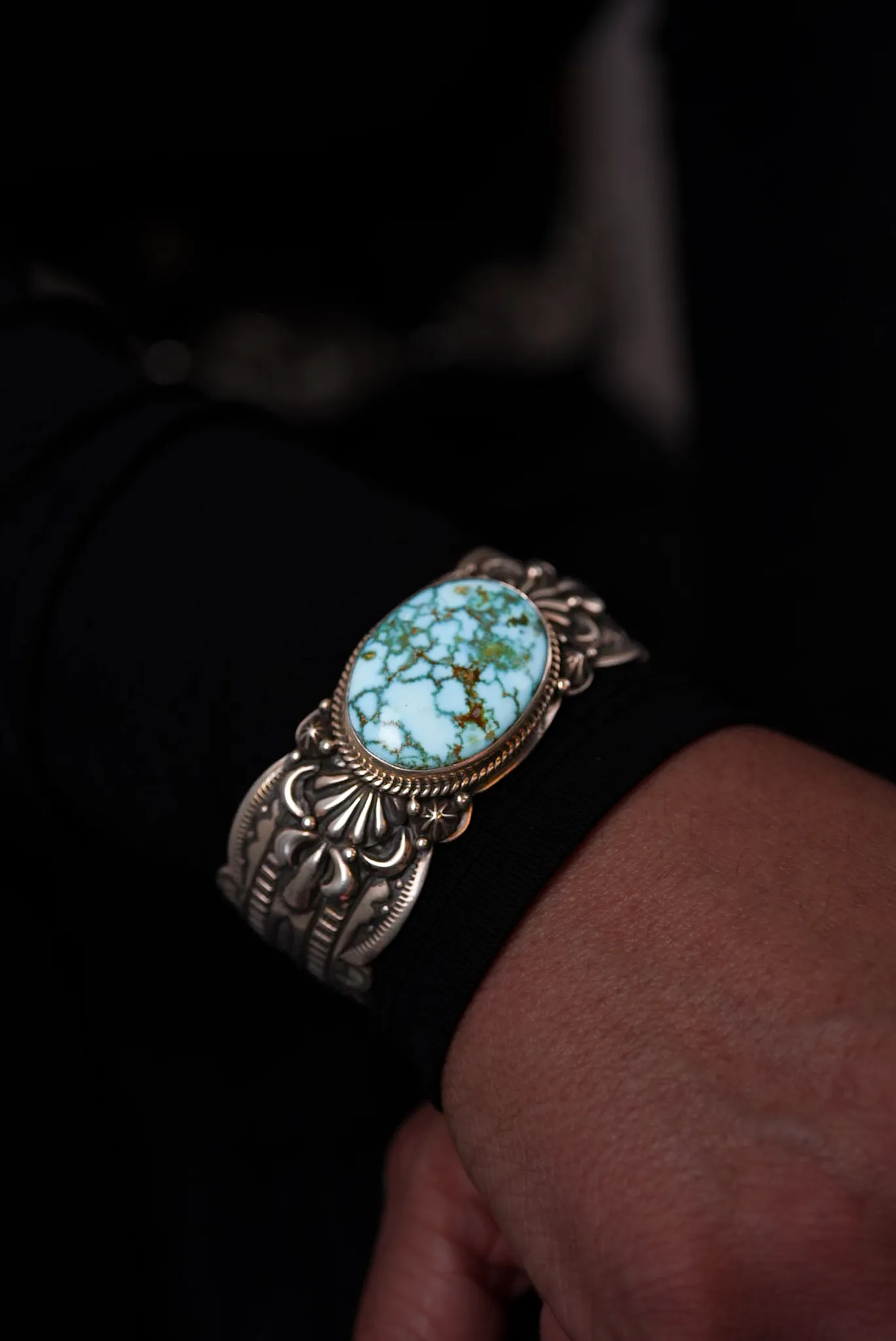 Multi Turquoise Cuff Bracelet sold by Pinto Ranch product image thumbnail 3