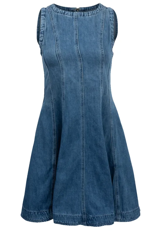 Raisonnel Denim Skater Dress sold by Pinto Ranch