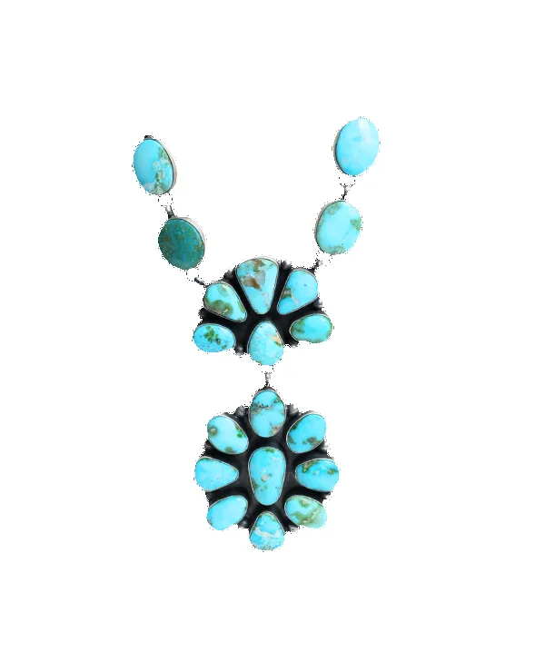 Kingman Turquoise Necklace sold by Pinto Ranch product image thumbnail 2