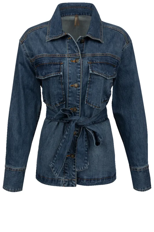 Stetson Women's Denim Shirt Jacket sold by Pinto Ranch