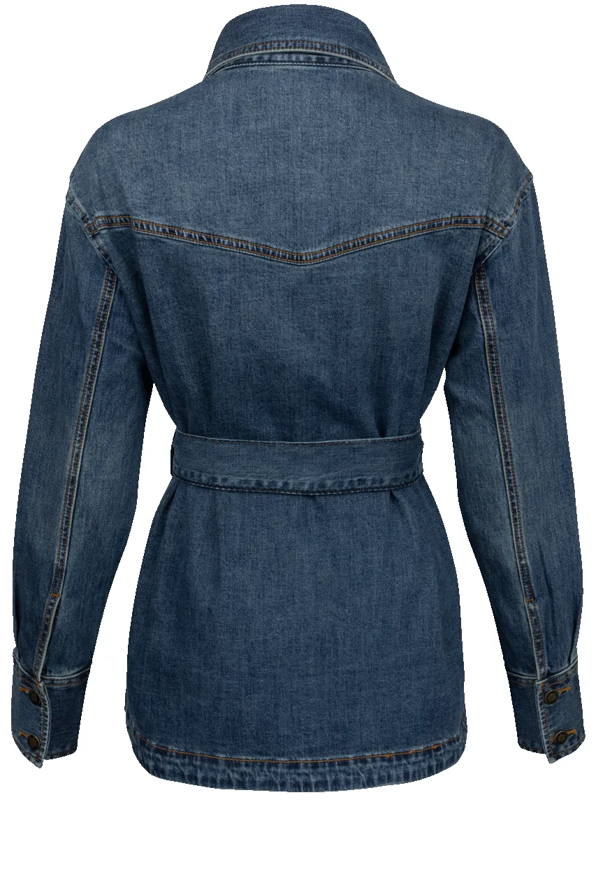 Stetson Women's Denim Shirt Jacket sold by Pinto Ranch product image thumbnail 2