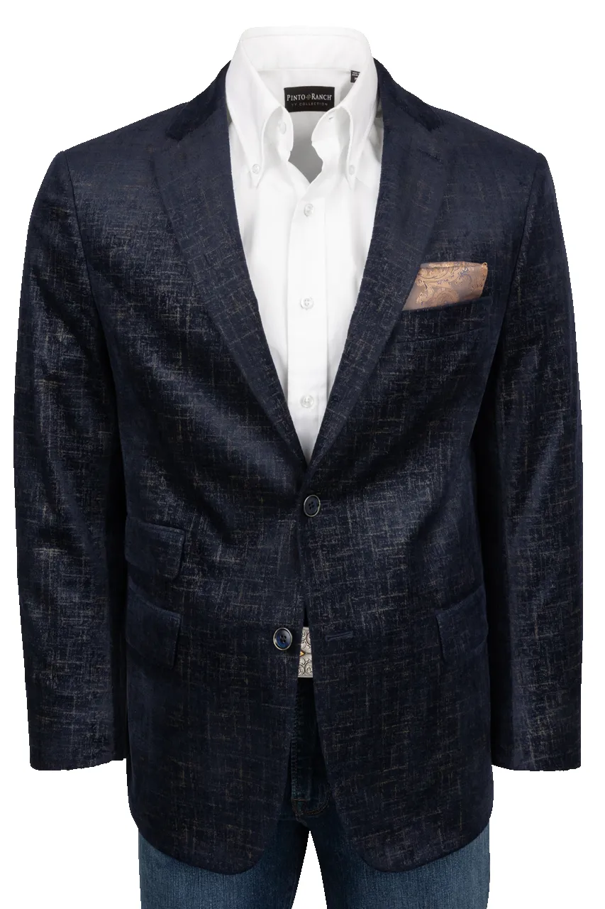 Robert Graham Navy Ramon Blazer sold by Pinto Ranch product image thumbnail 2