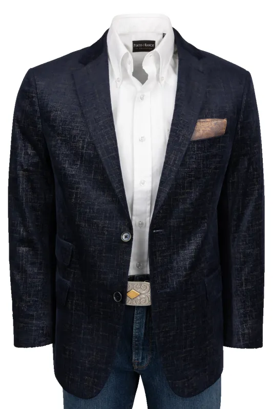 Robert Graham Navy Ramon Blazer sold by Pinto Ranch
