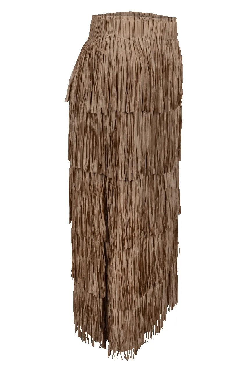 W.A.Y. Tiered Fringe Skirt sold by Pinto Ranch product image thumbnail 3