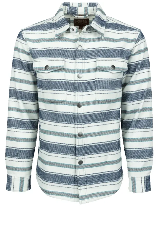 Madison Creek Laramie Shirt Jacket - Snow sold by Pinto Ranch