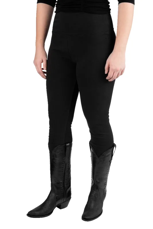 Lysse Denim Leggings - Black sold by Pinto Ranch