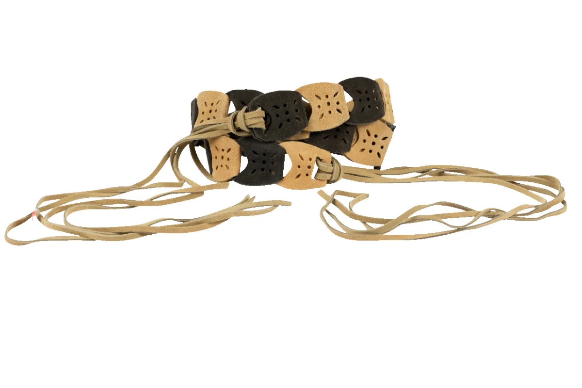 Axesoria West Multi Suede Belt sold by Pinto Ranch