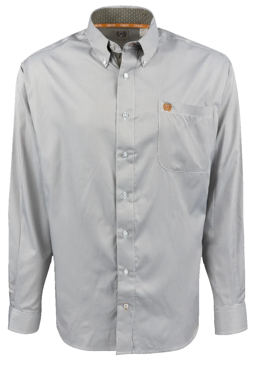 Cinch Button-Front Shirt - Olive sold by Pinto Ranch