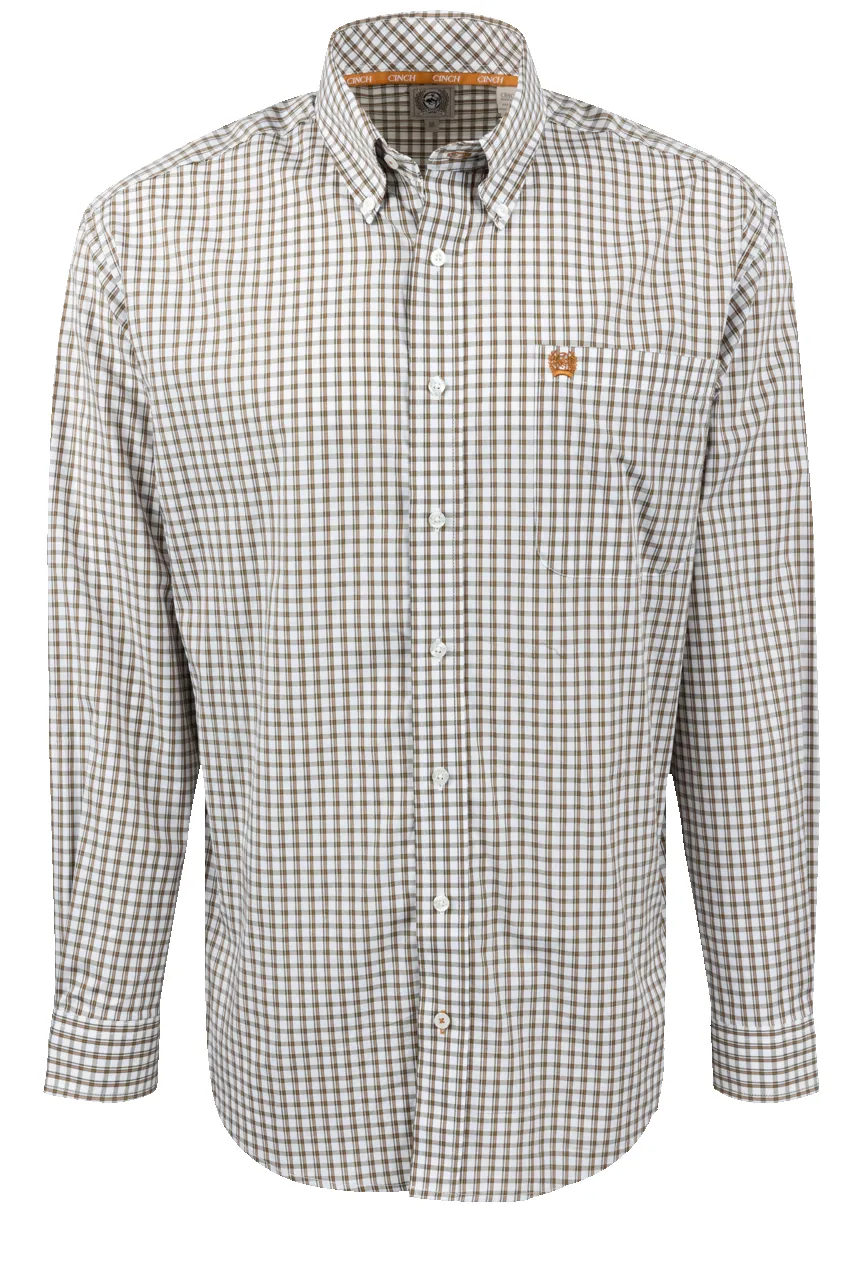 Cinch Button-Front Shirt - White Multi sold by Pinto Ranch