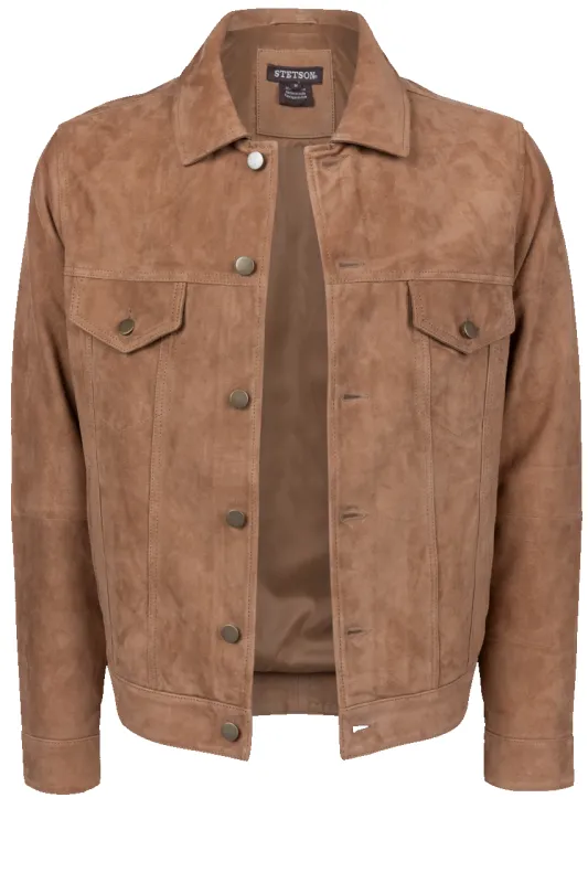 Stetson Men's Tan Suede Jacket sold by Pinto Ranch