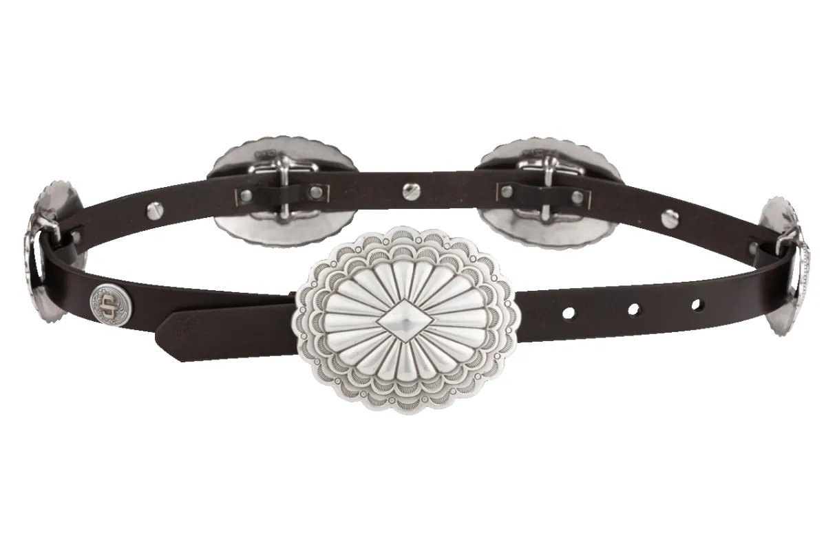Stetson Women's Southwestern Concho Belt sold by Pinto Ranch