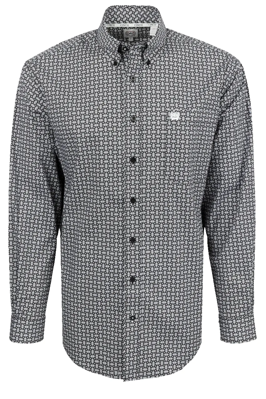 Cinch Button-Front Shirt - Black sold by Pinto Ranch