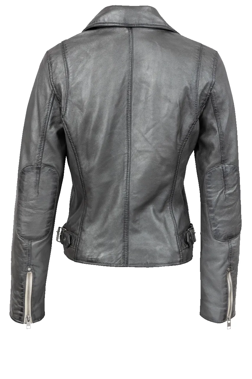 Mauritius Sofia Gunmetal Leather Jacket sold by Pinto Ranch product image thumbnail 2