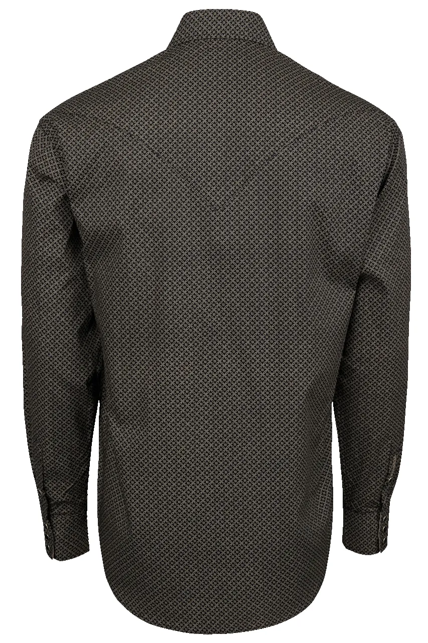 Stetson Men's Snap Front Shirt - Printed Black sold by Pinto Ranch product image thumbnail 2