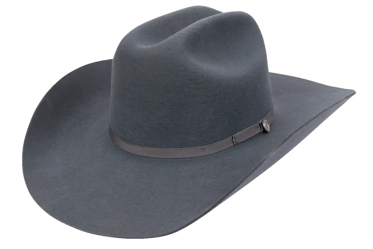Stetson Pismo Felt Cowboy Hat - Stonewash made by Stetson