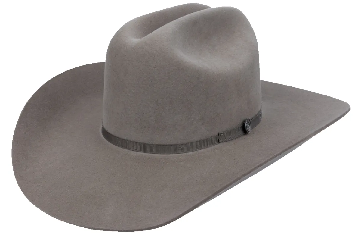 Stetson Pismo Felt Cowboy Hat - Gray sold by Pinto Ranch