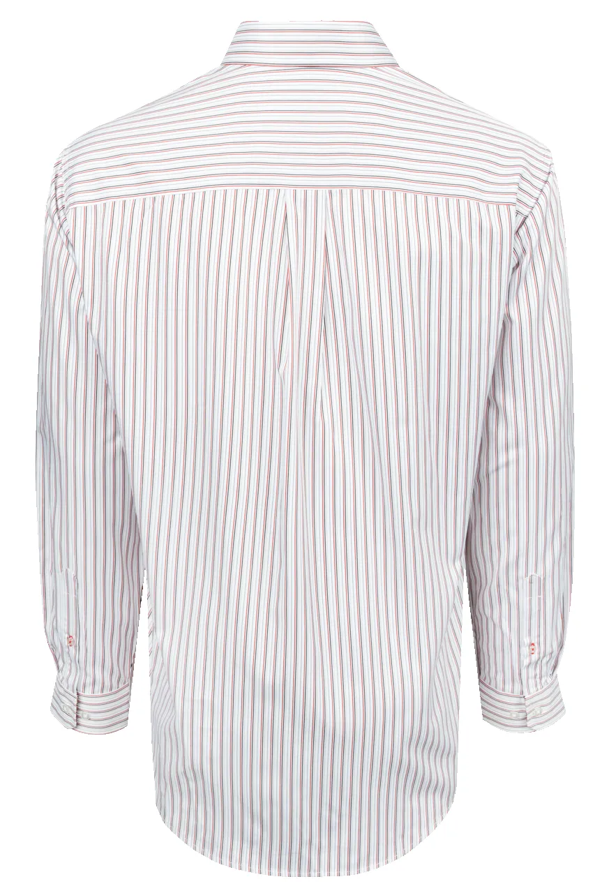 Cinch Striped Button-Front Shirt - Red/White sold by Pinto Ranch product image thumbnail 2