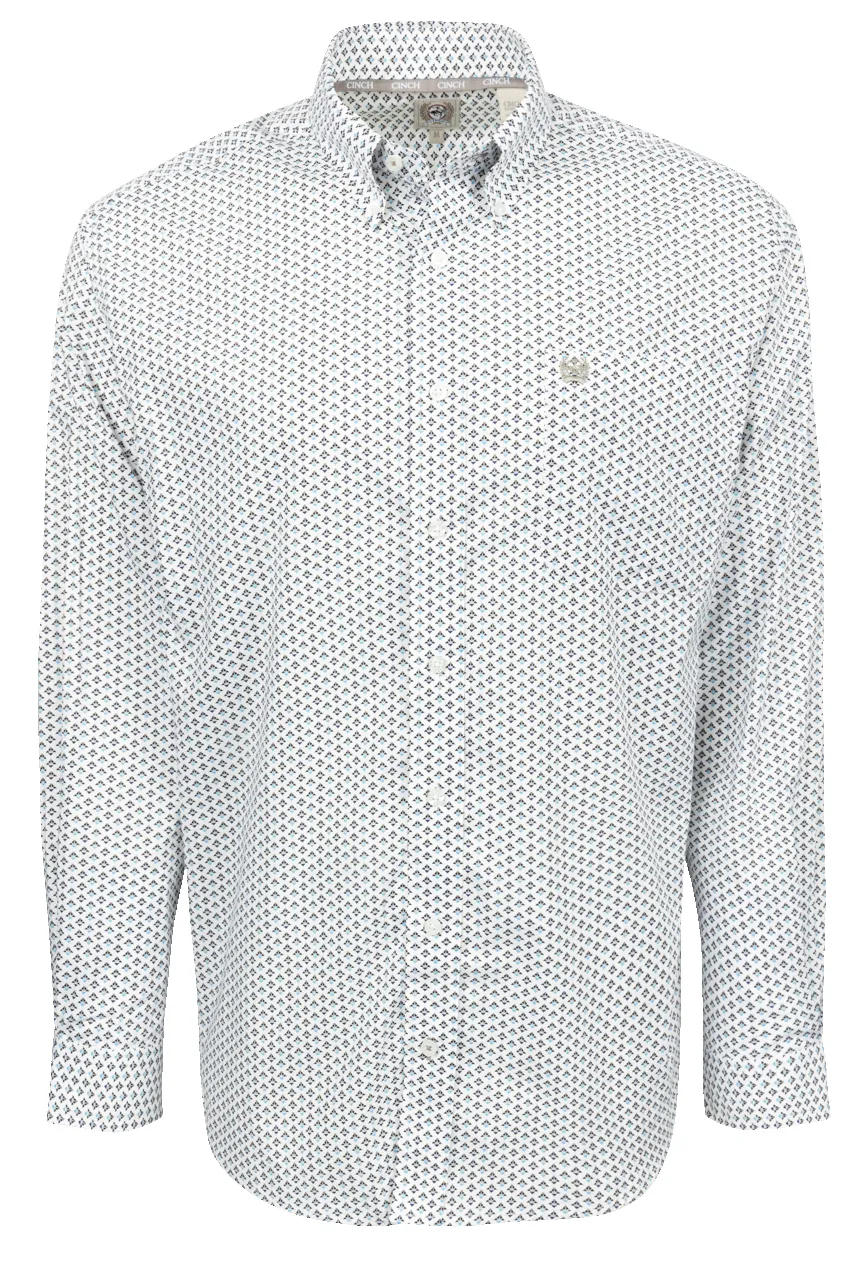 Cinch Button-Front Shirt - White sold by Pinto Ranch
