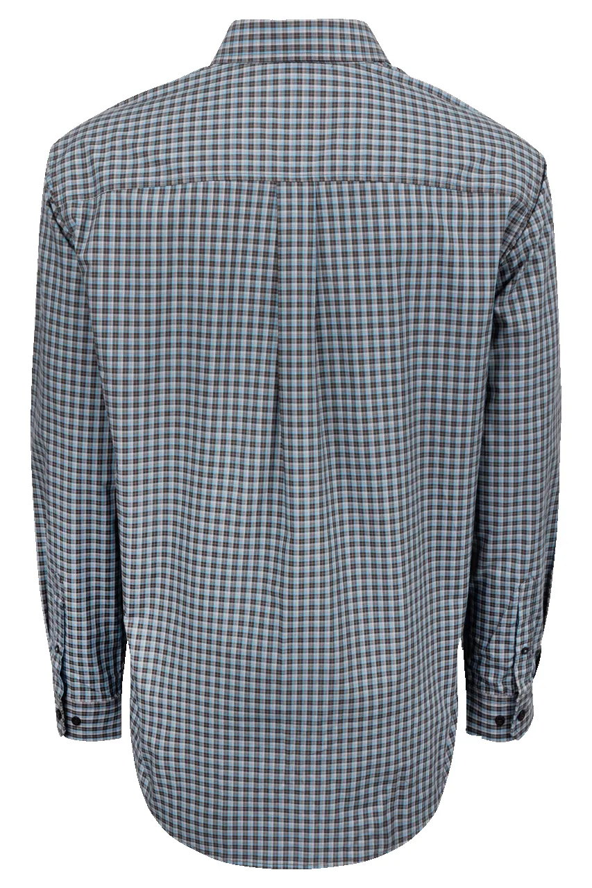 Cinch Button-Front Shirt - Brown/Blue sold by Pinto Ranch product image thumbnail 2