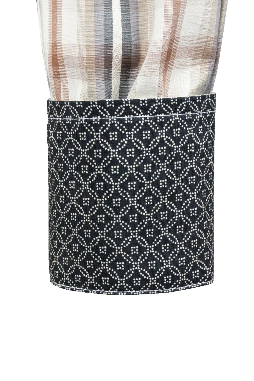 Stetson Men's Plaid Snap Front Shirt - Brown sold by Pinto Ranch product image thumbnail 3