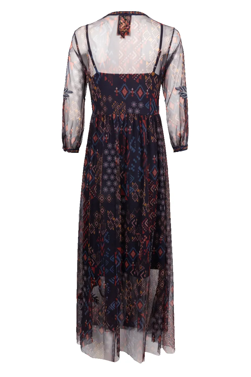 Johnny Was Theia Mesh Dress sold by Pinto Ranch product image thumbnail 2