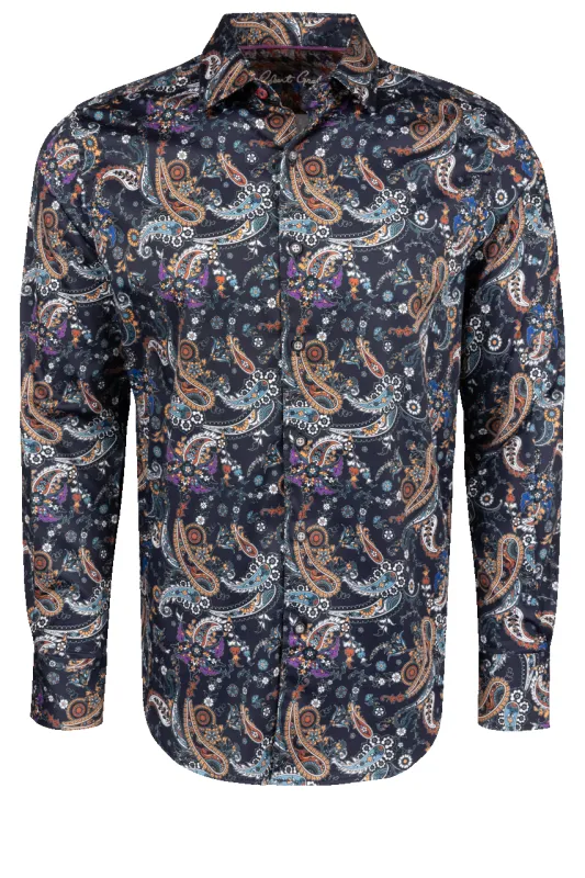 Robert Graham Chandler Button-Front Shirt sold by Pinto Ranch