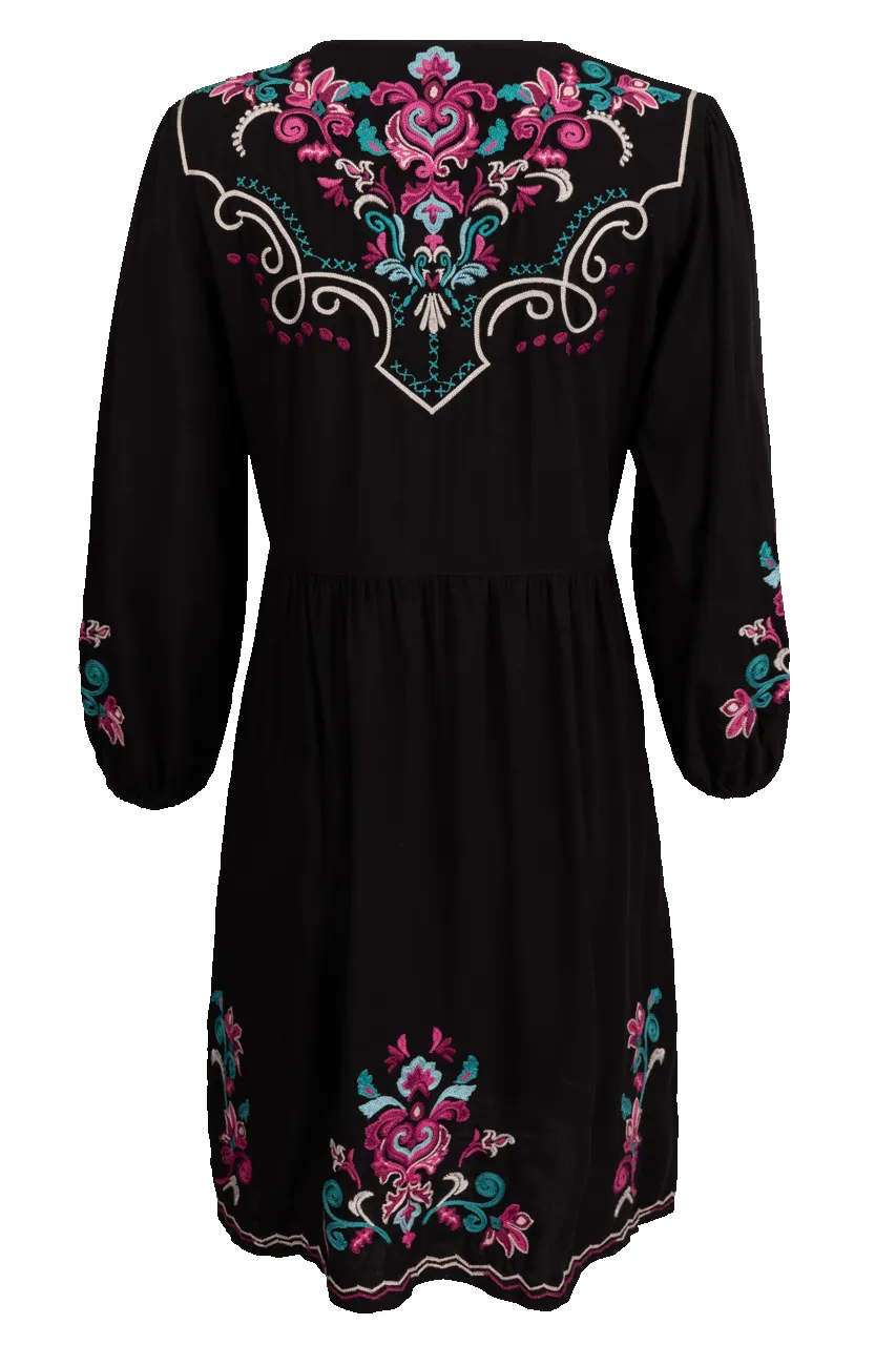 Johnny Was Multi-Colored Embroidered Dress sold by Pinto Ranch product image thumbnail 2