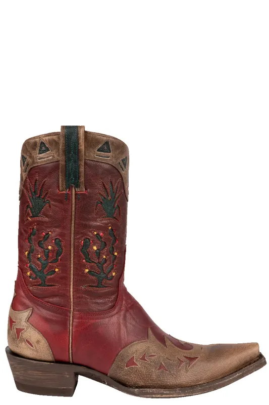 Old Gringo Cactus Desert Cowgirl Boots - Red sold by Pinto Ranch