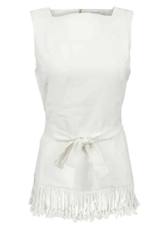 Cleobella Ivory Bridget Top made by Cleobella