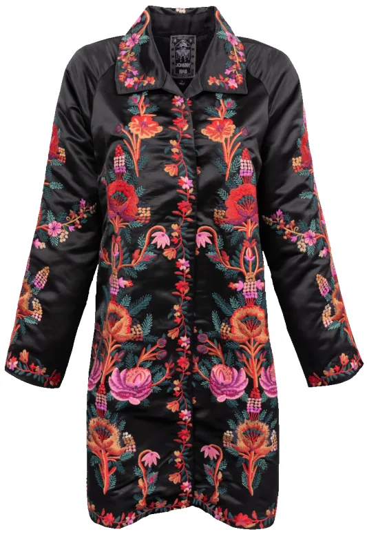 Johnny Was Ajowan Embroidered Coat sold by Pinto Ranch
