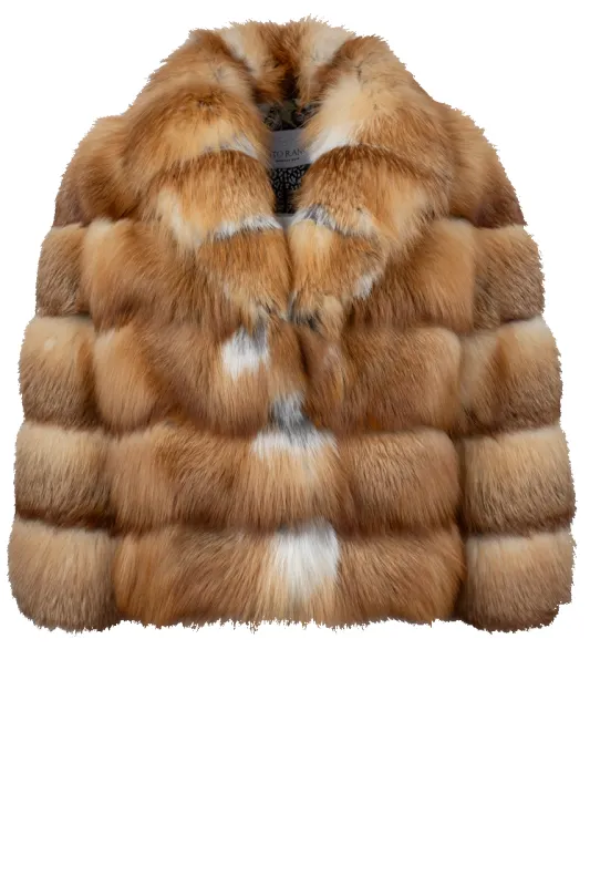 Pinto Ranch Chestnut Fox Fur Jacket made by Pinto Ranch