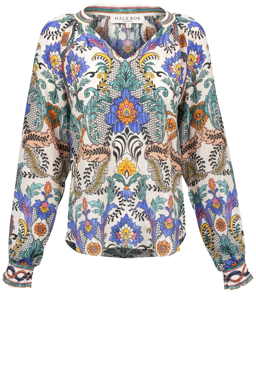 Hale Bob Whitley Silk Top sold by Pinto Ranch