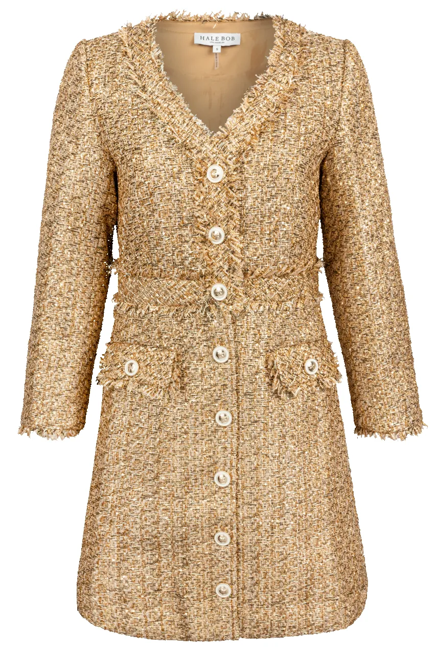 Hale Bob Elina Boucle Tweed Dress sold by Pinto Ranch