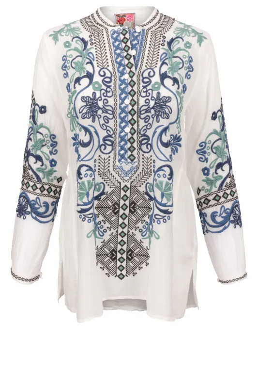 Johnny Was Romilly Tunic Top sold by Pinto Ranch