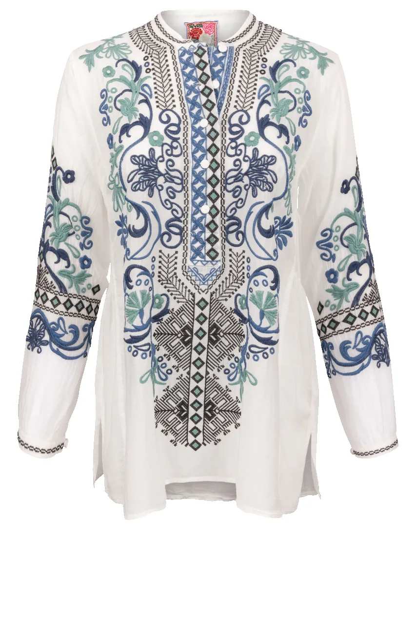 Johnny Was Romilly Tunic Top sold by Pinto Ranch