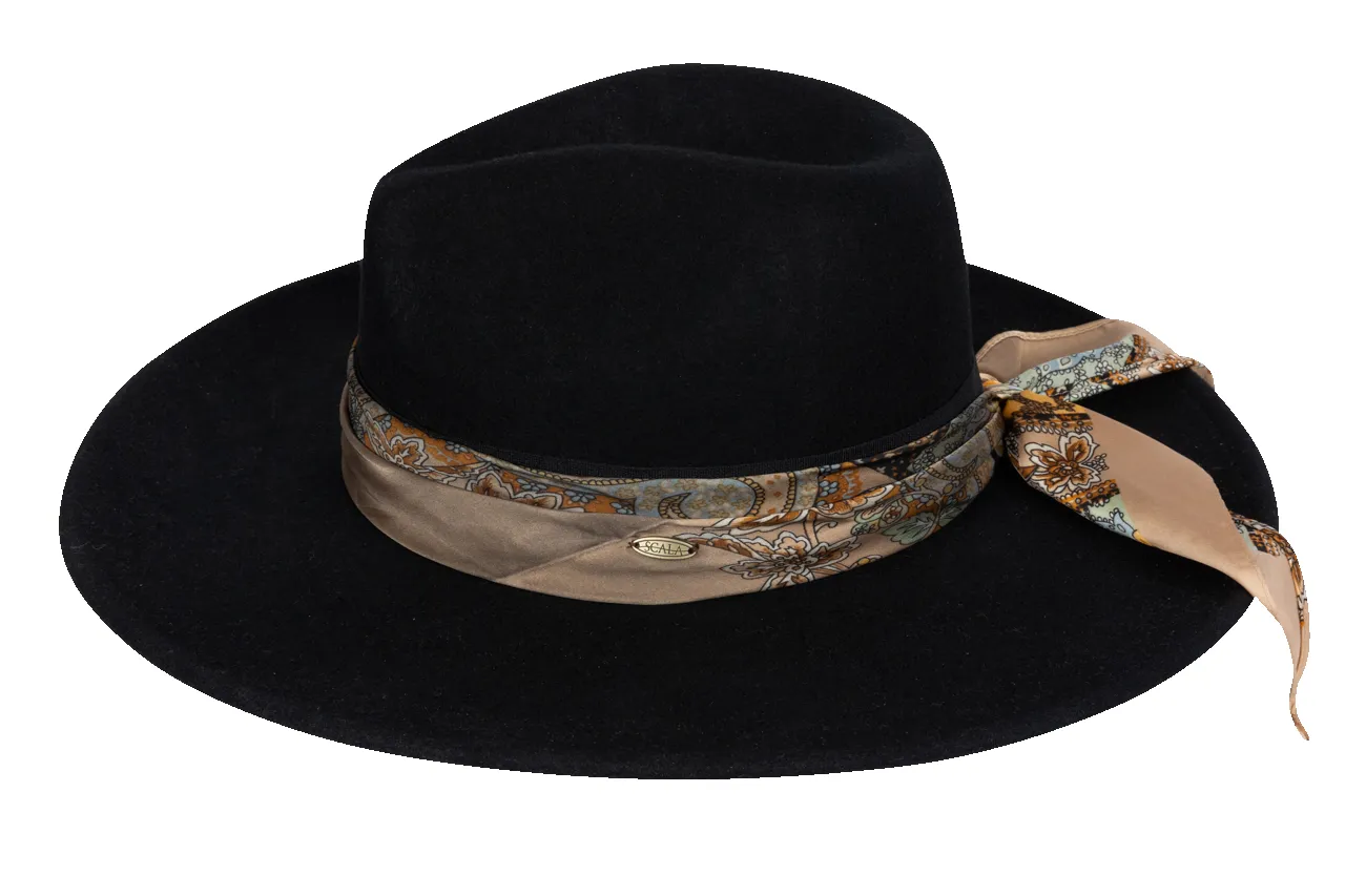Scala Rocca Hat - Black sold by Pinto Ranch product image thumbnail 5