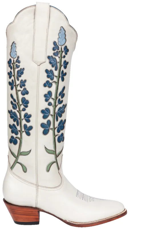 Petite Paloma Quinn Cowgirl Boots - Bluebonnet made by Pinto Ranch