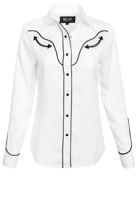H Bar C Snap Front San Fernando Shirt made by Pinto Ranch