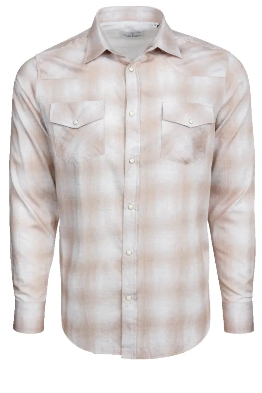 Garnet Snap Front Shirt - Sand Ombre sold by Pinto Ranch