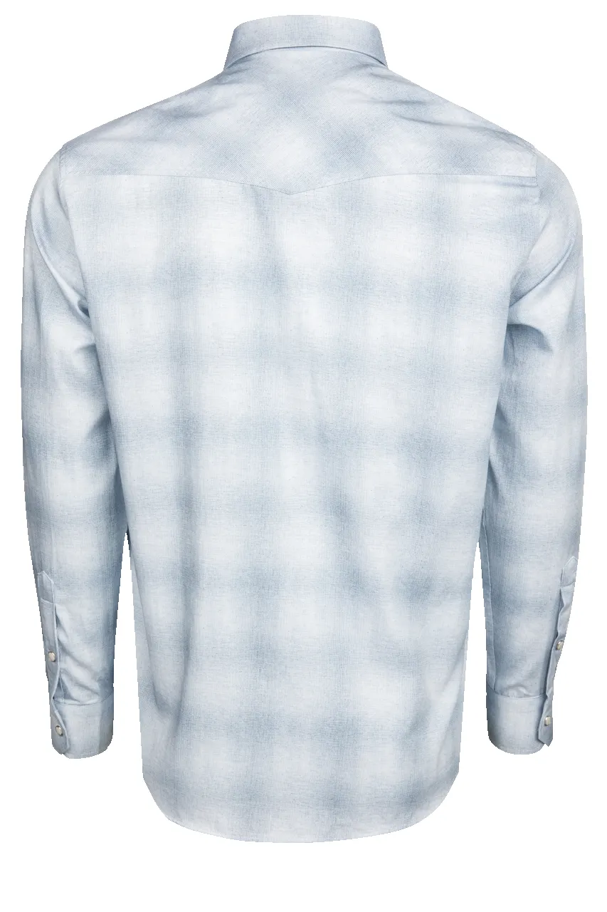 Garnet Snap Front Shirt - Blue Ombre sold by Pinto Ranch product image thumbnail 2