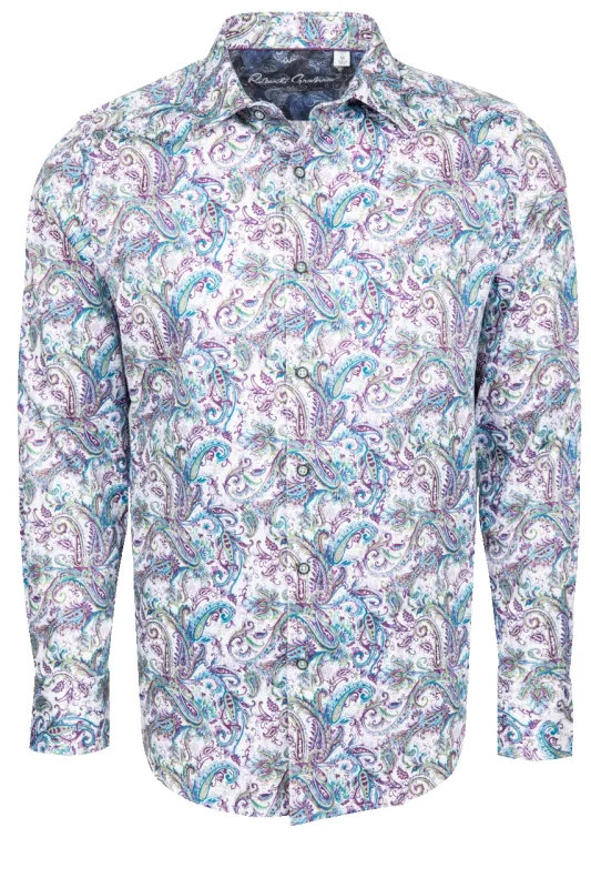 Robert Graham Buckingham Button-Front Shirt made by Pinto Ranch