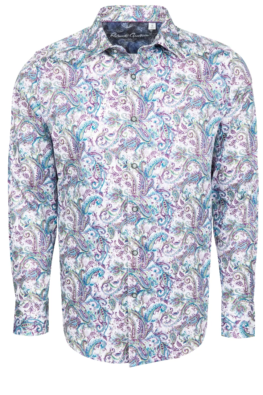 Robert Graham Buckingham Button-Front Shirt sold by Pinto Ranch