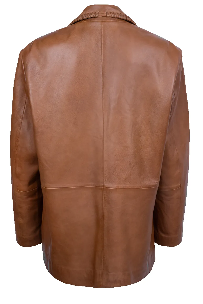 Pinto Ranch Tan Whipstitch Blazer sold by Pinto Ranch product image thumbnail 2